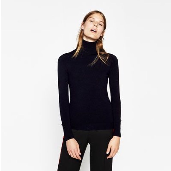 turtle necks zara